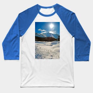 Canadian Rocky Mountains Icefields Parkway Canada Baseball T-Shirt